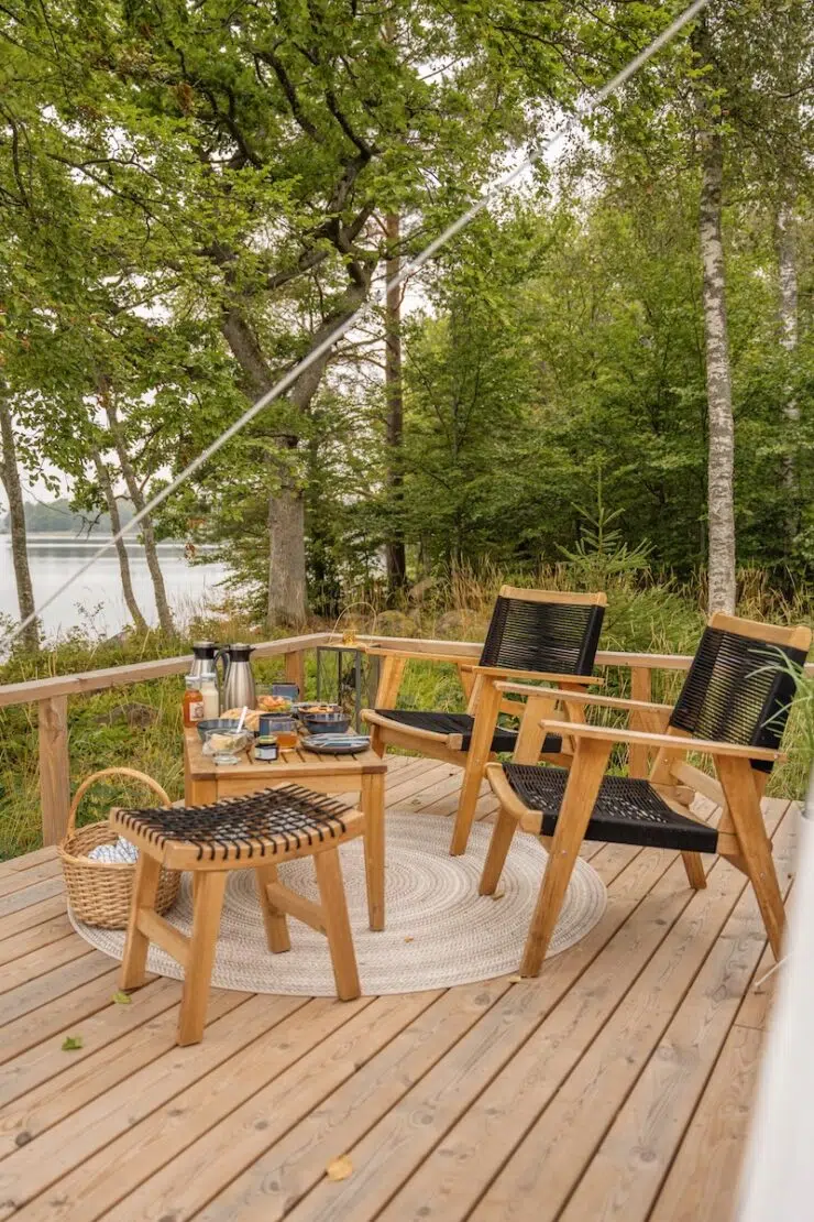 Glamping im Åsnen Nationalpark