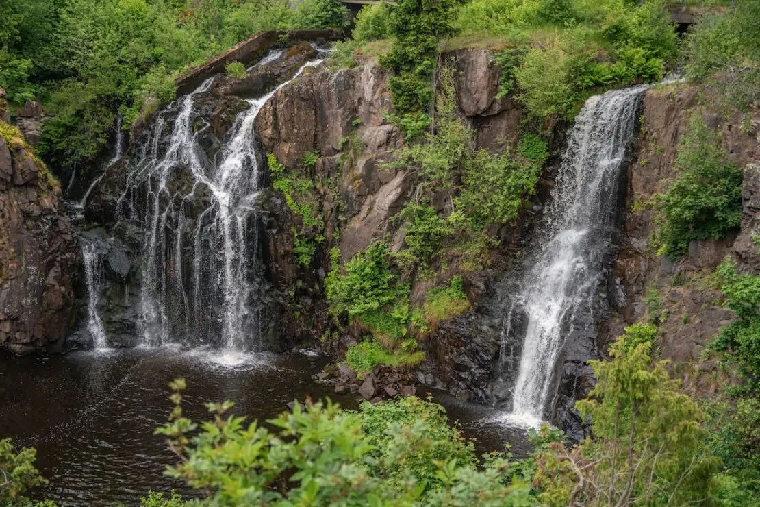 Småland Sehenswürdigkeiten Stalpet Wasserfall