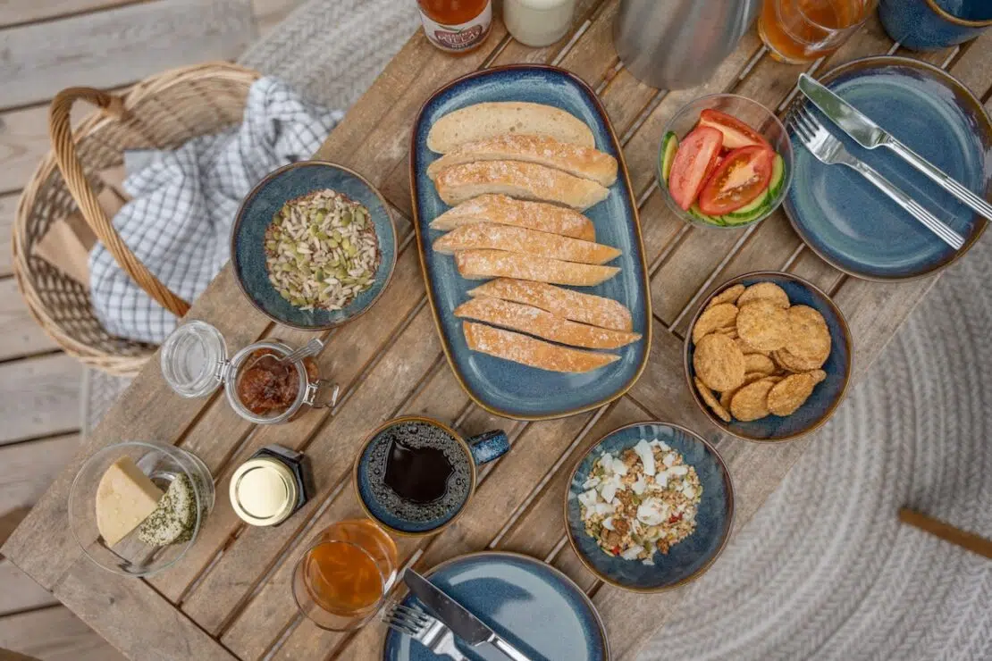 Urshult Camping Frühstück