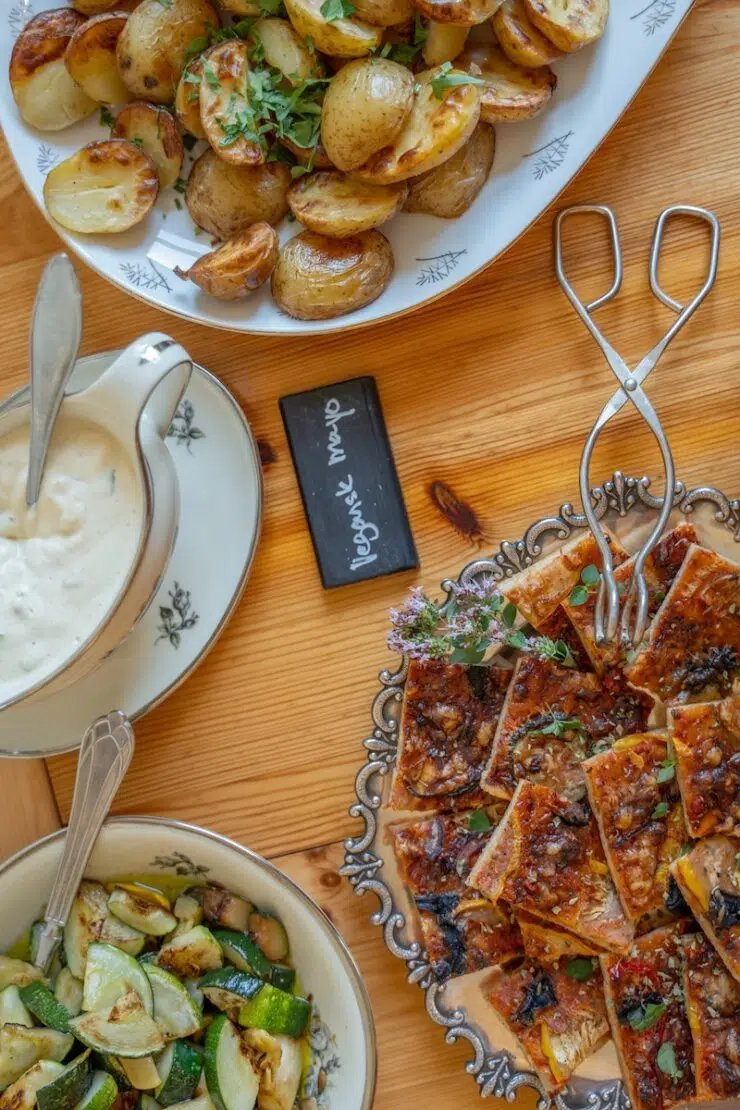 veganes Buffet Kurrebo