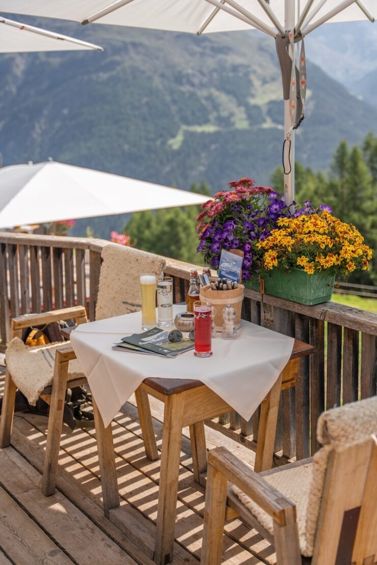Gampe Thaya Wandern im Ötztal Sölden im Sommer