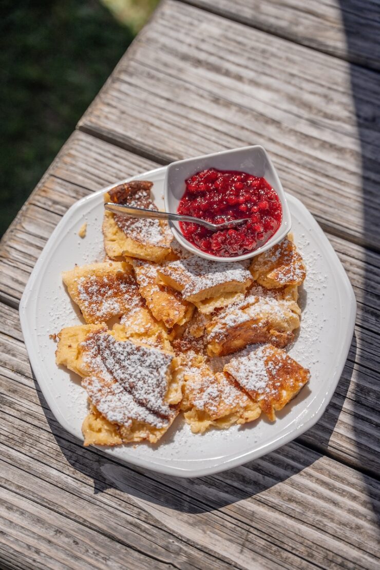 Ötztal wandern Kaiserschmarrn auf der Klebealm