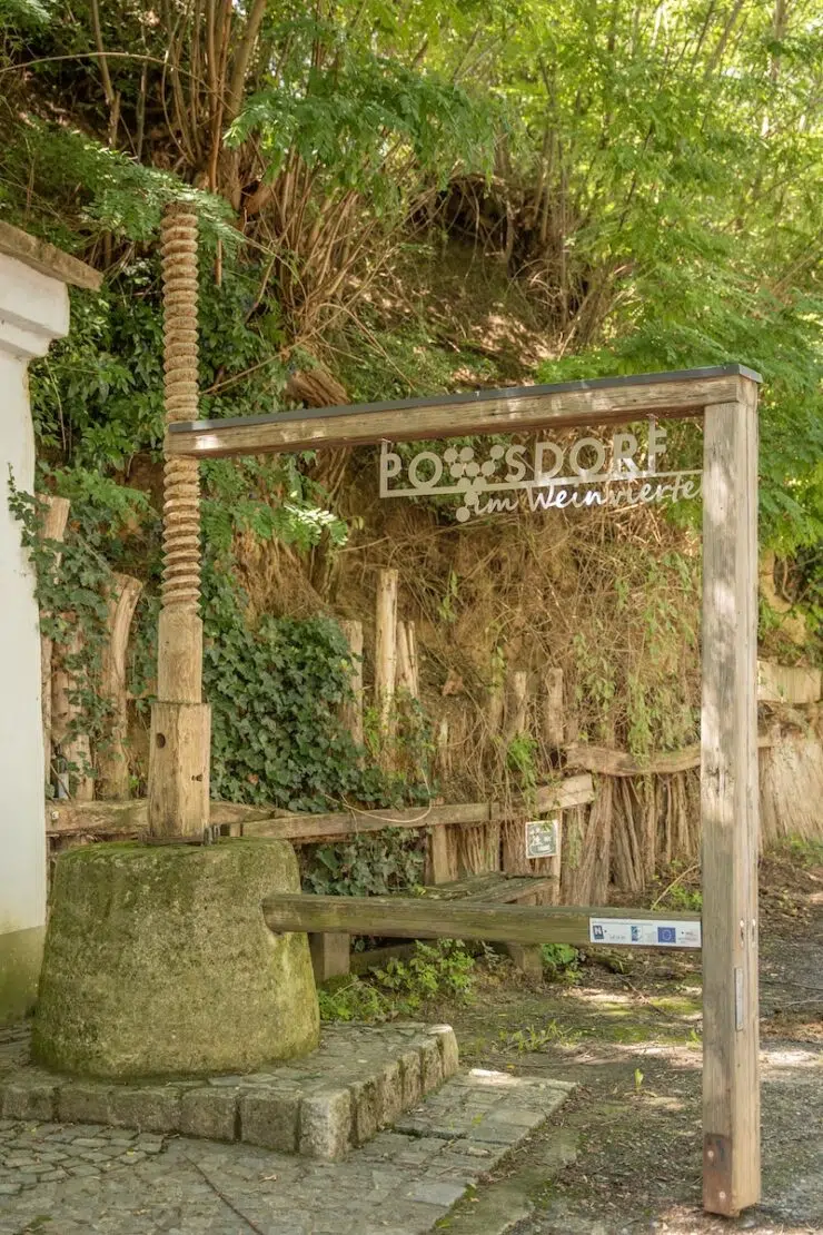 Poysdorf im Weinviertel Österreich