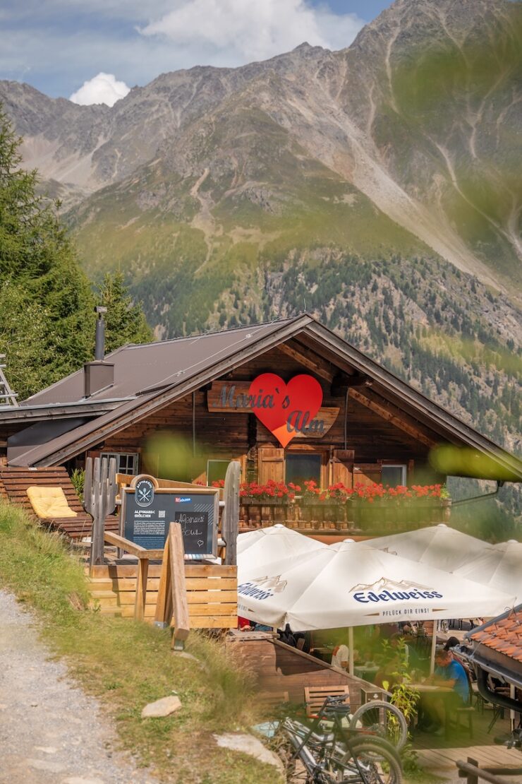Sölden im Sommer Maria's Alm