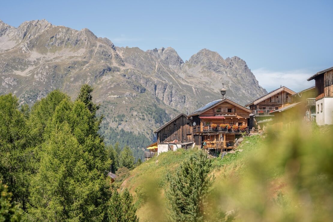 Sölden im Sommer Wanderung zur Klebealm