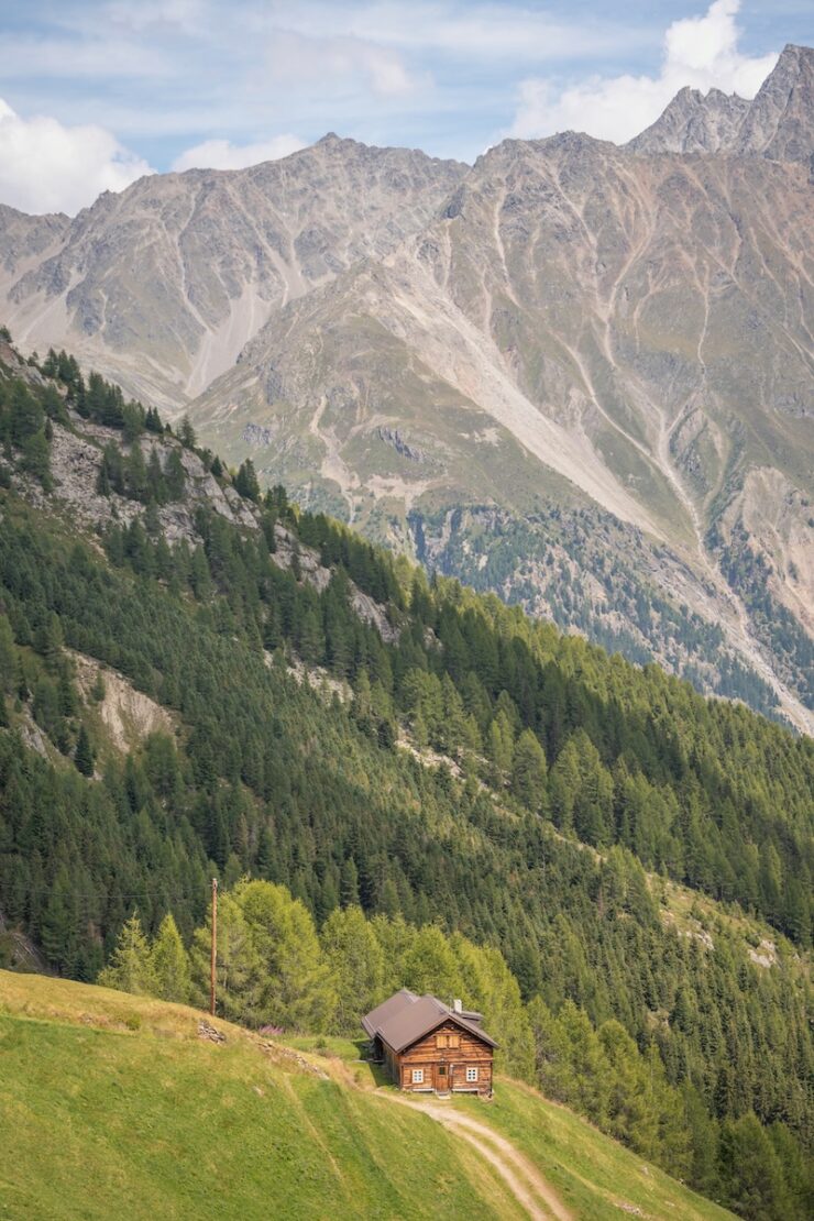 Wandern in den Ötztaler Alpen im Sommer