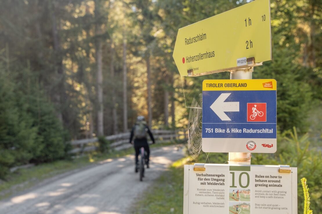 Bike and Hike Radurschltal zum Hohenzollernhaus