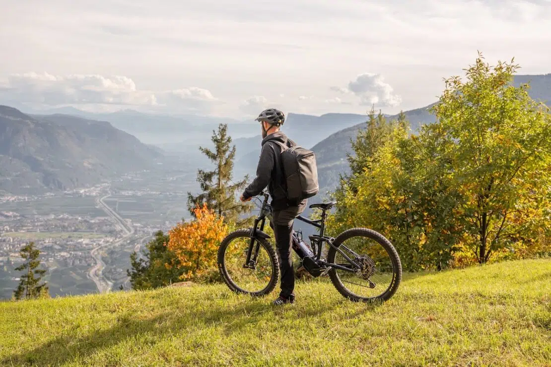Mountainbiketour Algund Leiter Alm Südtirol