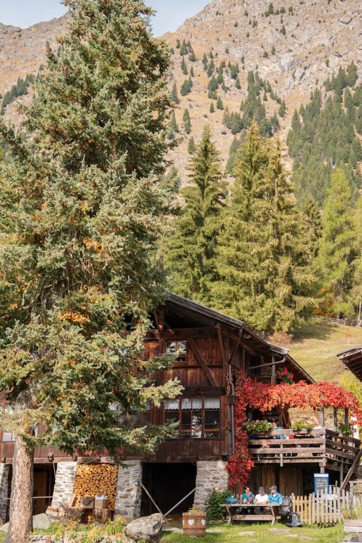 Radtour zur Leiter Alm am Meraner Höhenweg