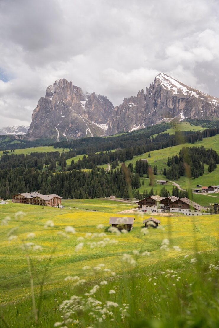 Radweg Seiser Alm Südtirol