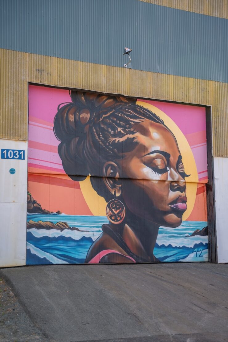 Streetart am Pier 21 in Halifax