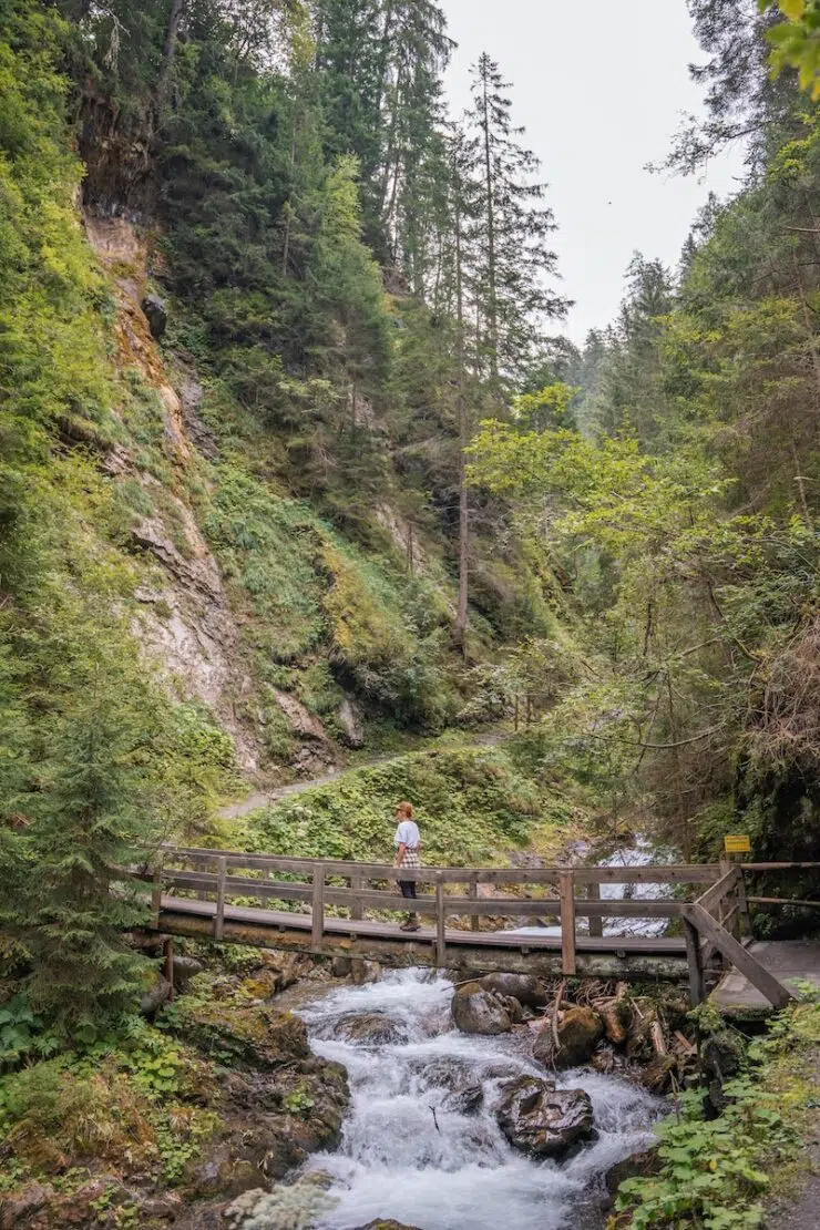 Wandern im Tiroler Oberland Radurschlklamm