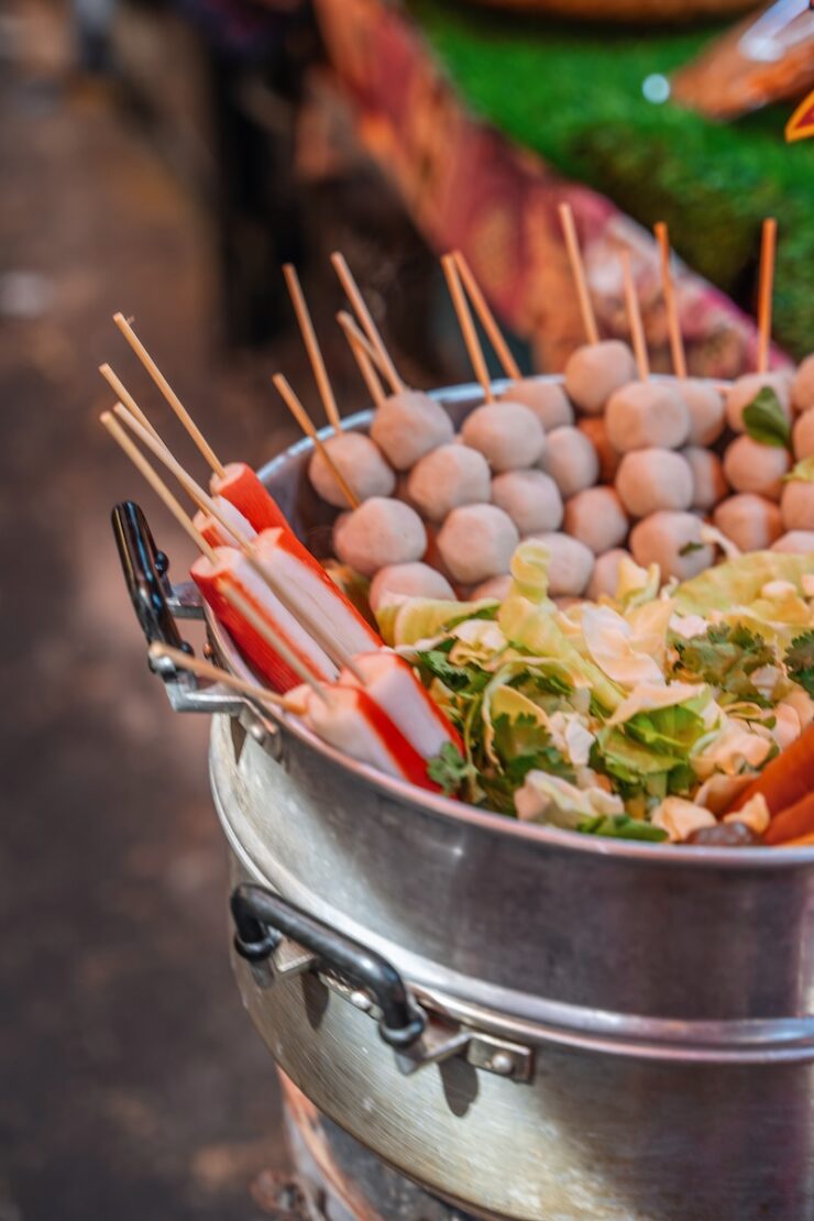 Food Night Market auf der Yaowarat Road