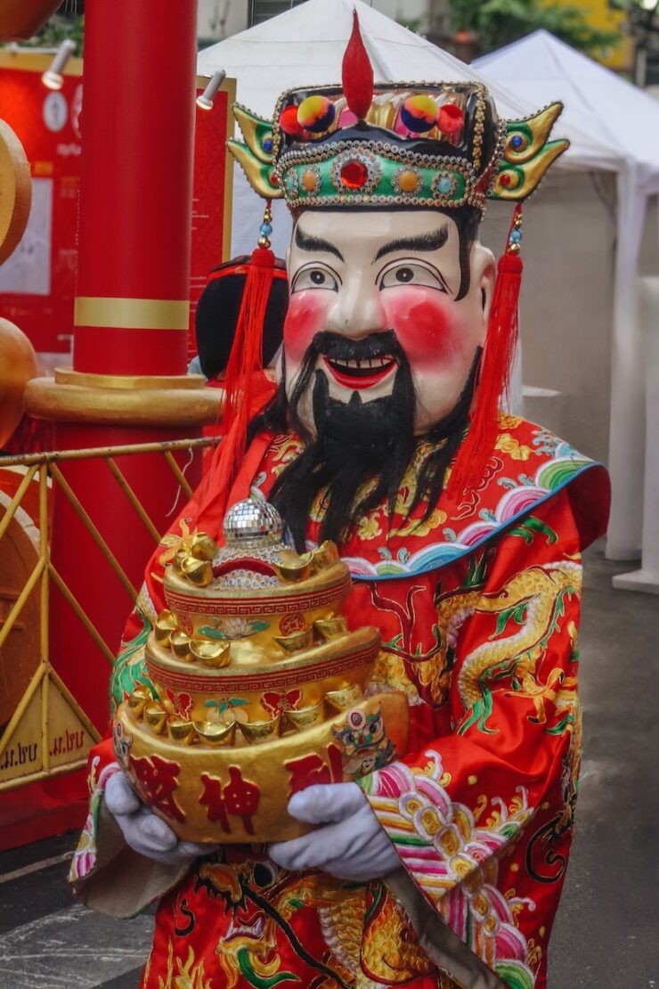 Parade zu Chinese New Year in Bangkoks Chinatown