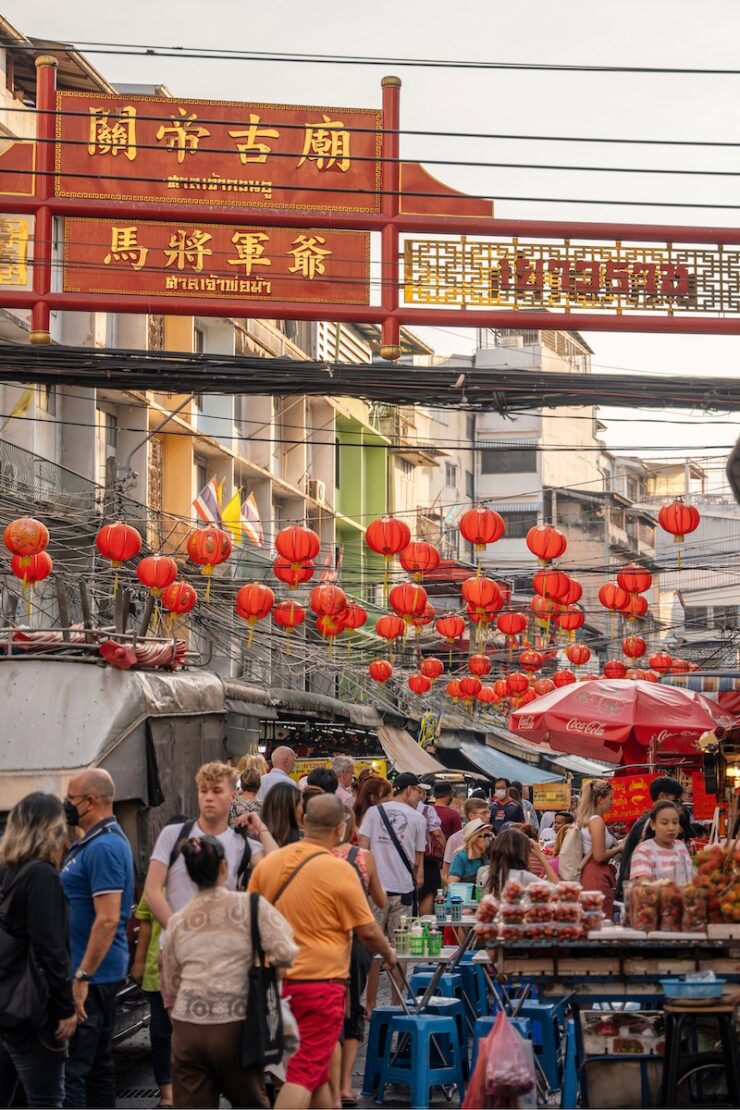 Sampeng Market in Chinatown Bangkok