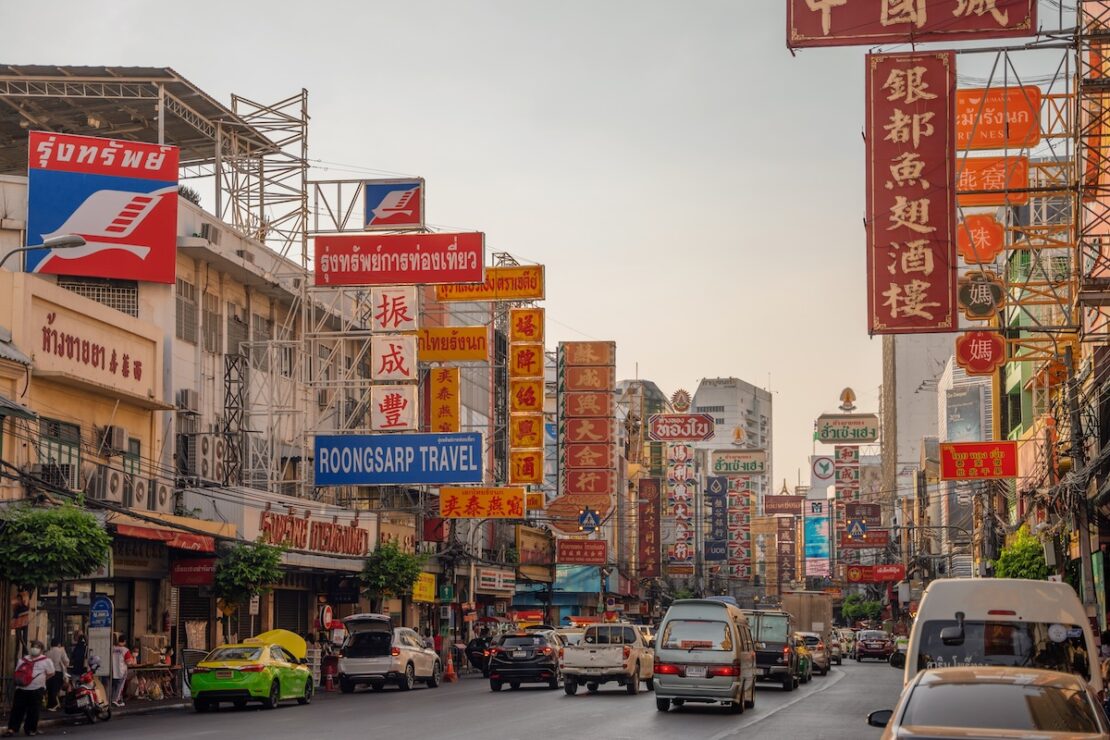 Yaowarat Road Chinatown Bangkok