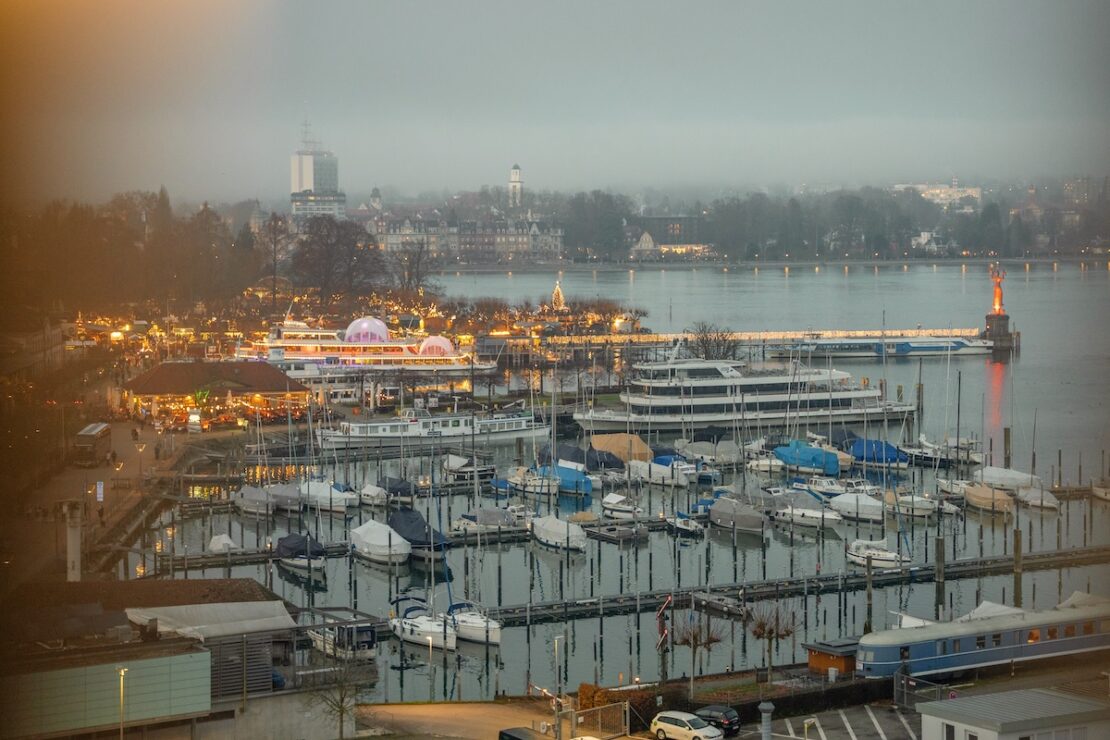 Konstanz am Bodensee gehört zu den besonderen Weihnachtsmärkten in Deutschland