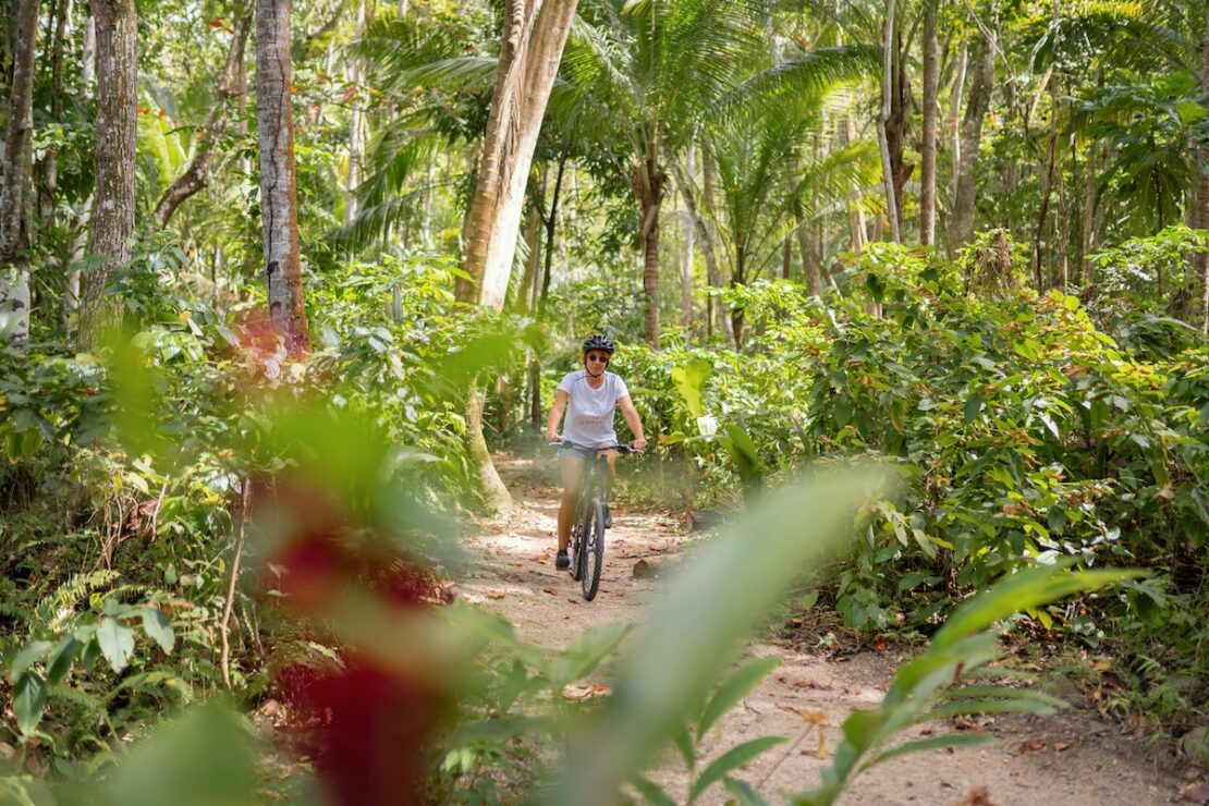 Mountainbike auf Saint Lucia