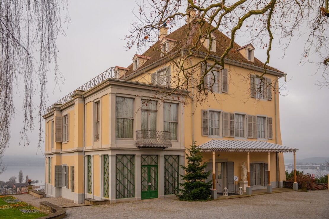 Schloss Arenenberg am Untersee bei Salenstein in der Schweiz