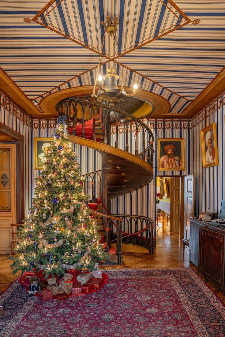 Schloss Arenenberg in der Weihnachtszeit