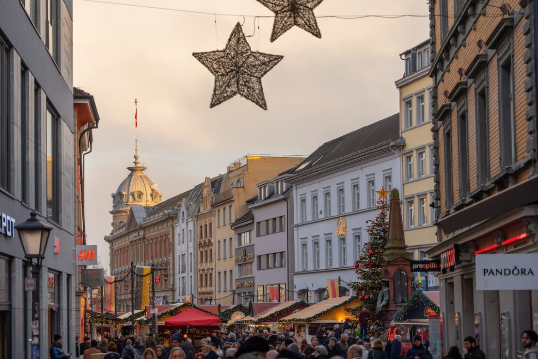 Weihnachtsmarkt in Konstanz am Bodensee