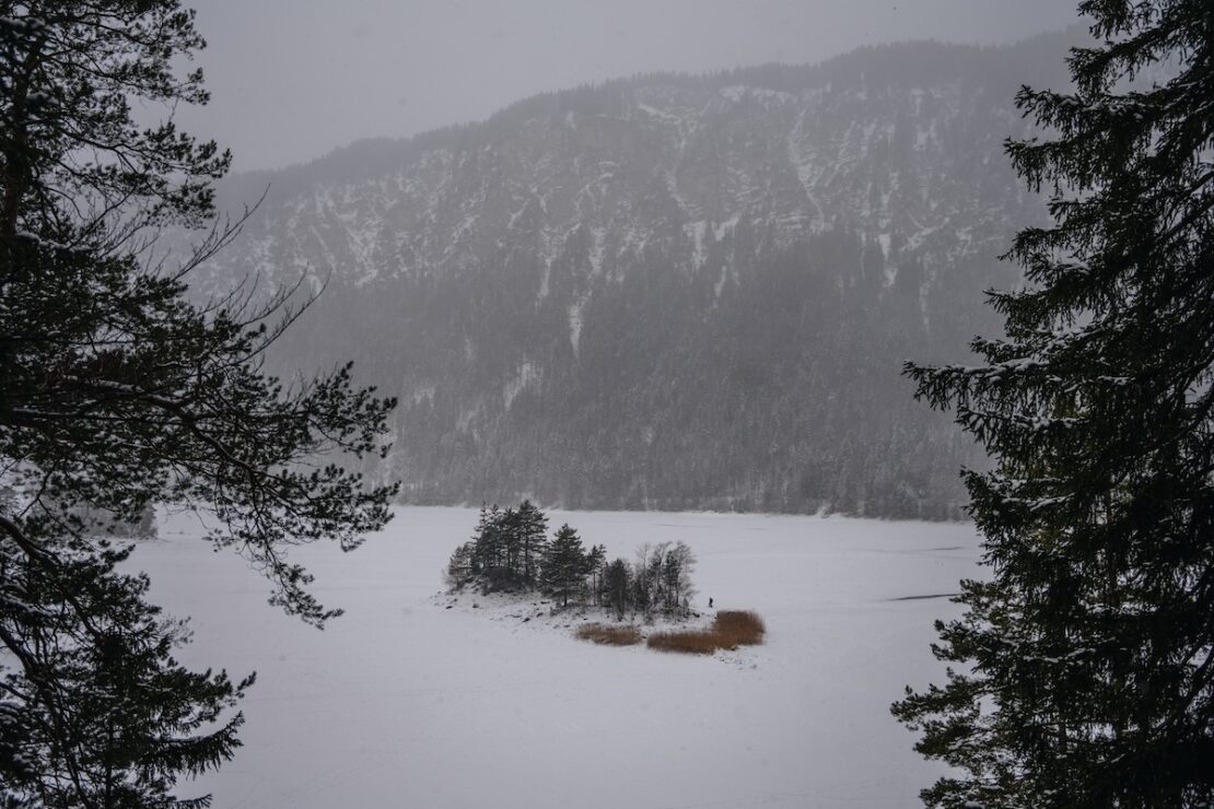 Eibsee im Winter