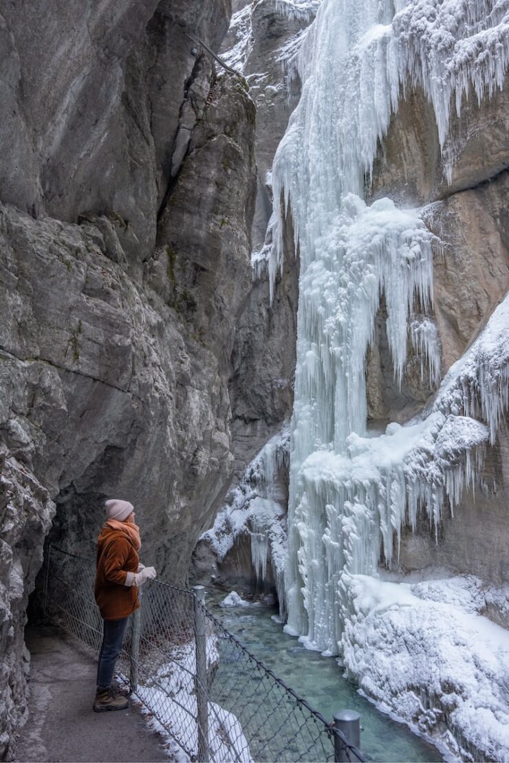 Garmisch-Partenkirchen Ist die Partnachklamm im Winter geöffnet