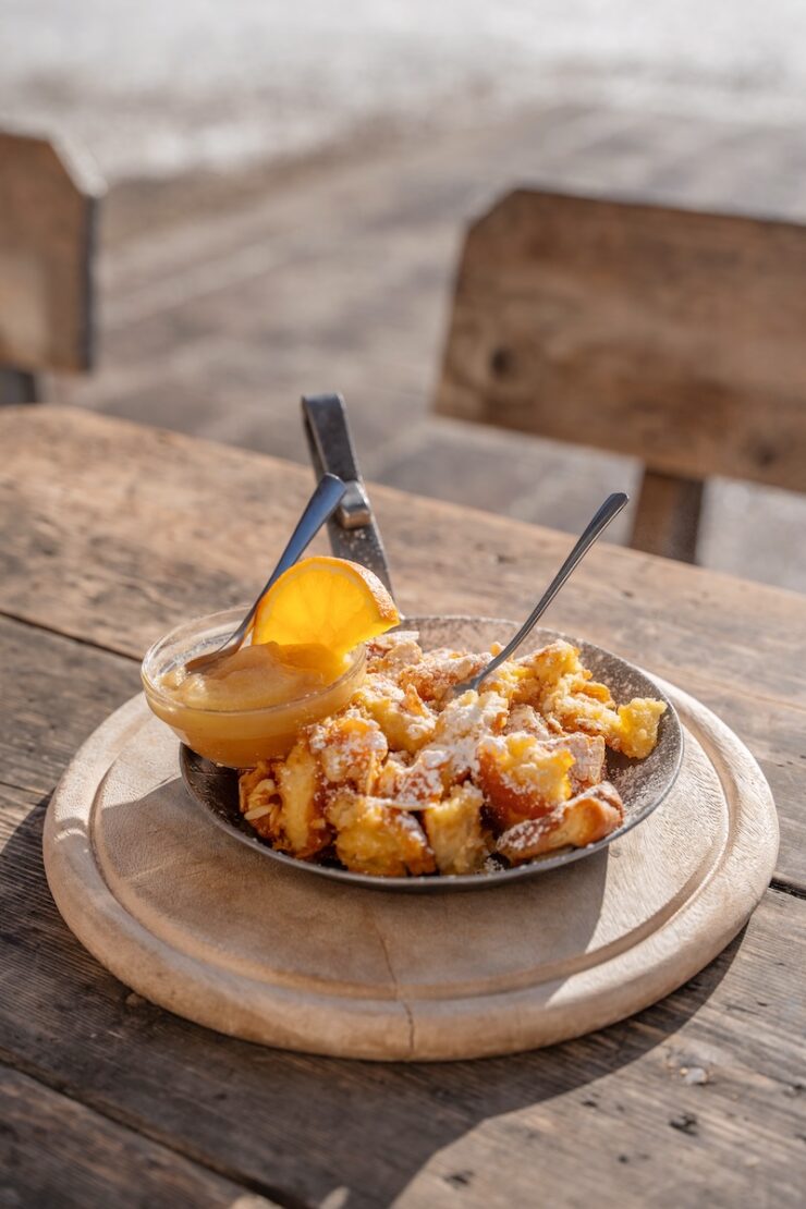 Kaiserschmarrn in Garmisch-Partenkirchen im Winter