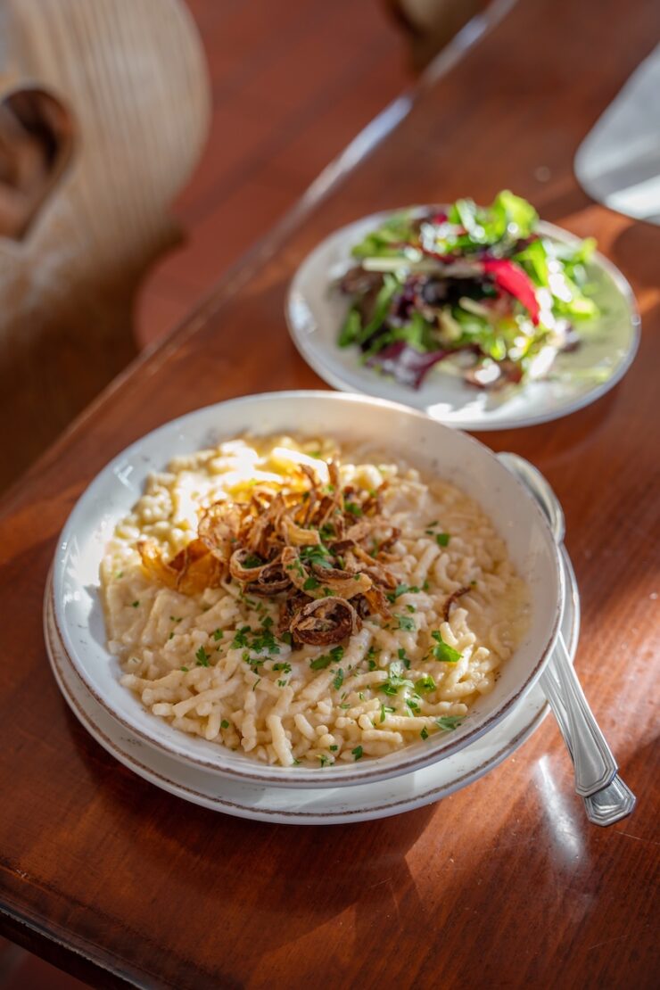 Kasspatzen im Berggasthof Wamberg bei Garmisch-Partenkirchen