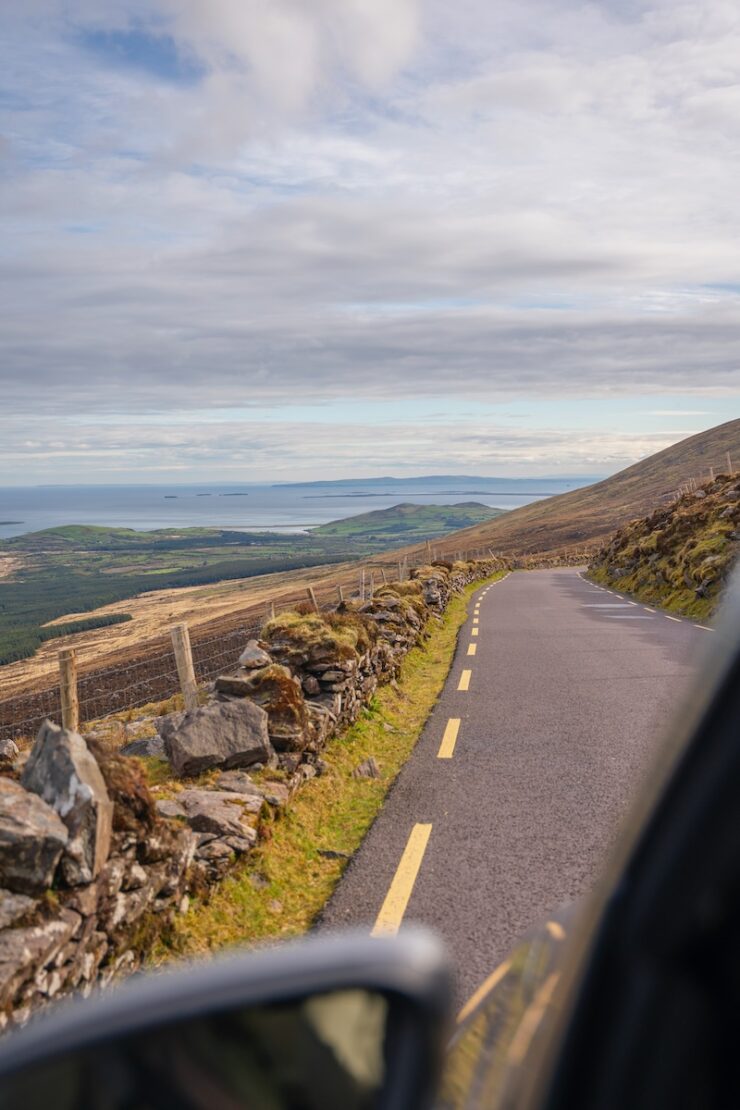 Panoramastrasse Connor Pass auf der Dingle Halbinsel