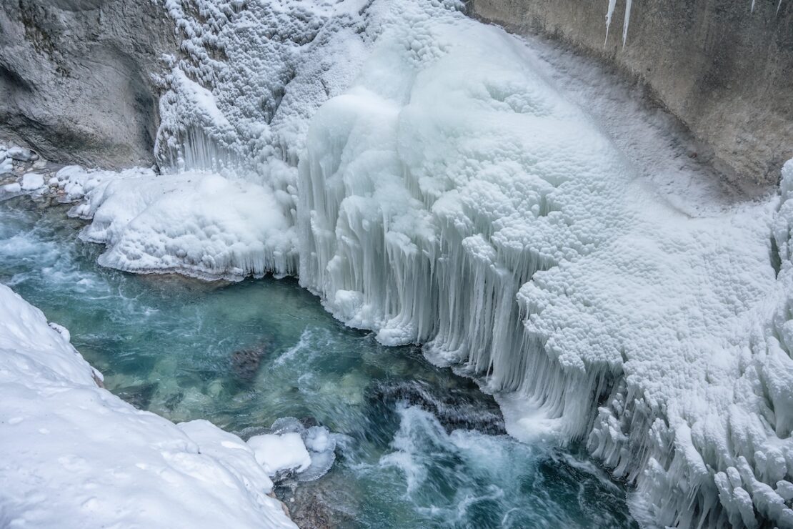 Partnachklamm im Winter