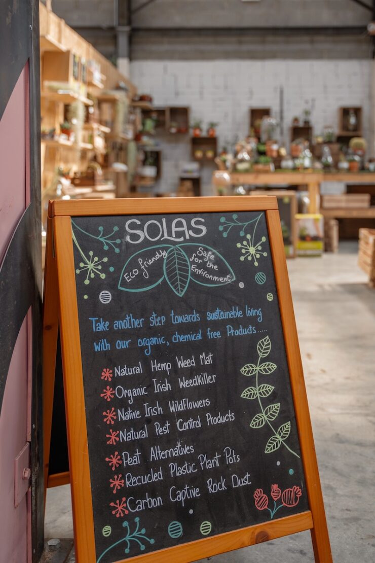 nachhaltig einkaufen in Irland