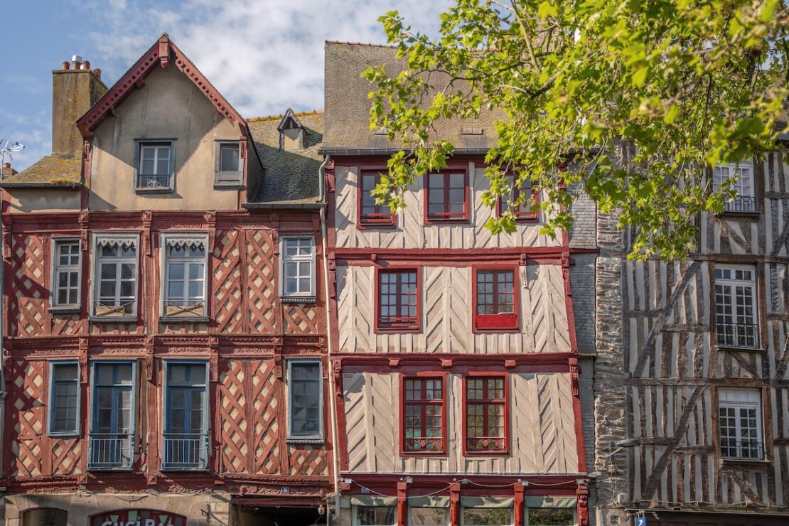 Die Vieille Ville ist die Altstadt von Rennes