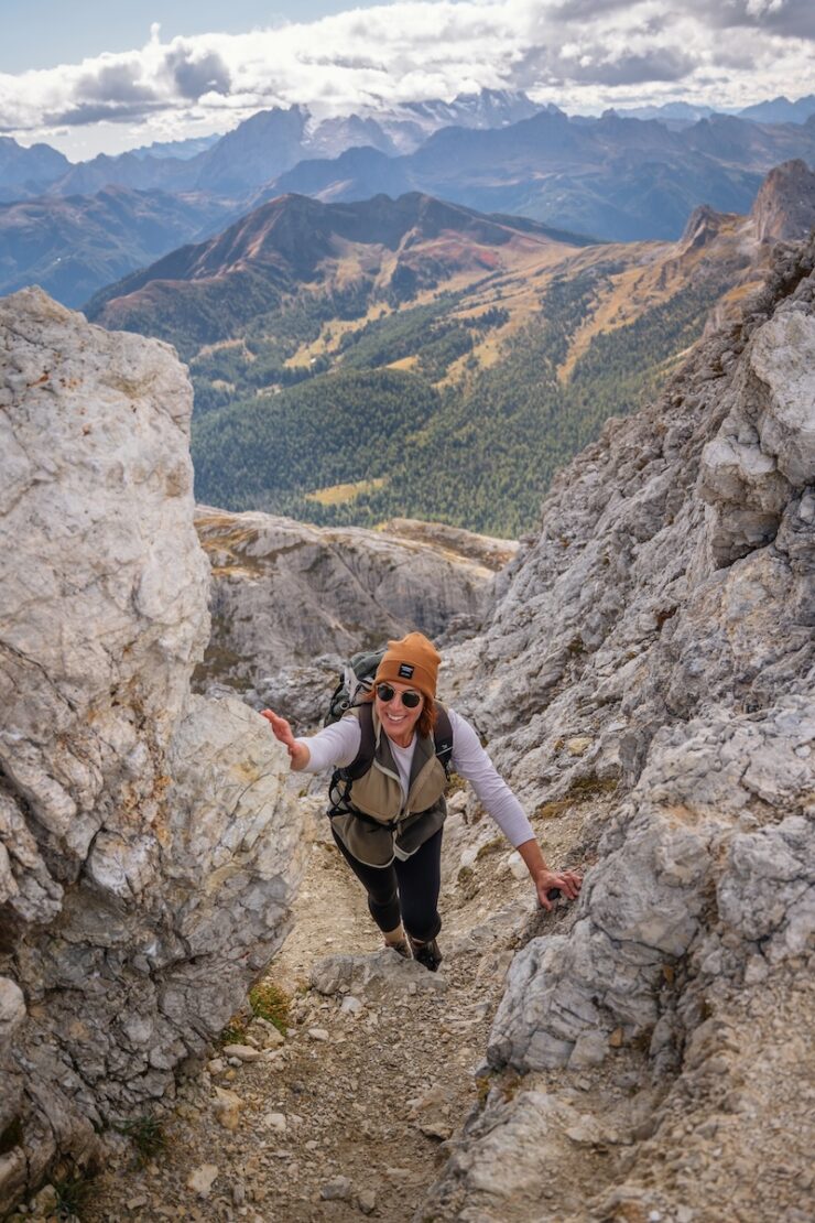 Klettersteig Kaiserjägersteig Dolomiten