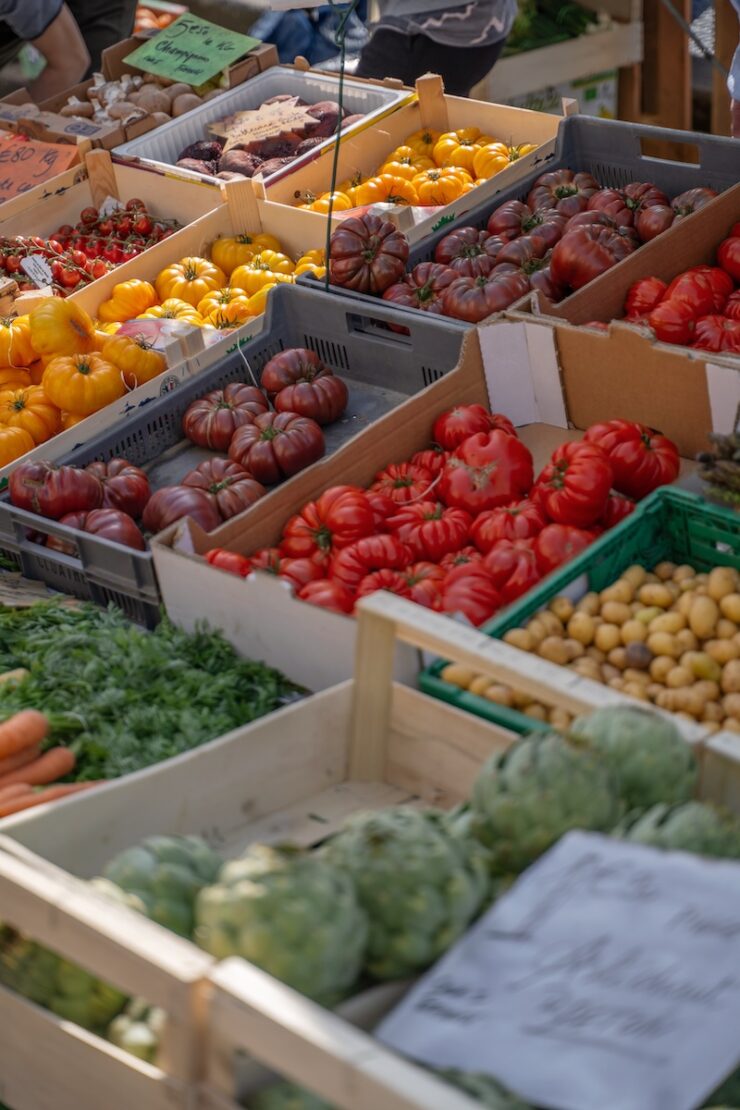 Lebensmittelmarkt in Rennes