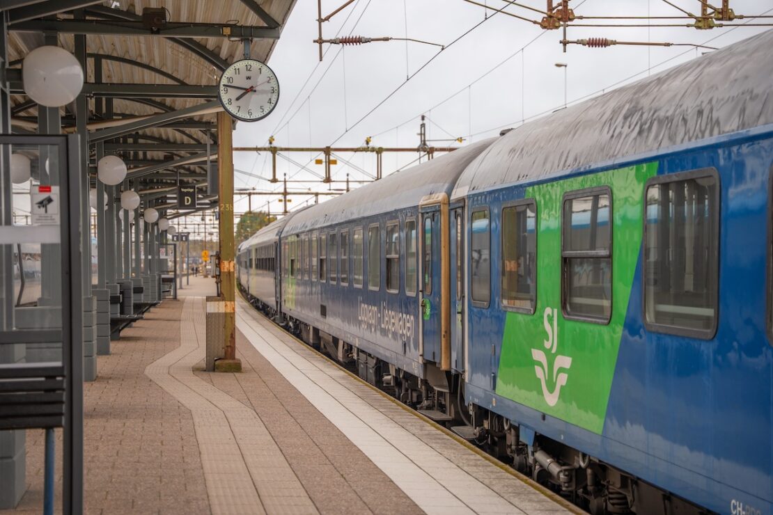 Nachtzug von Hamburg nach Schweden