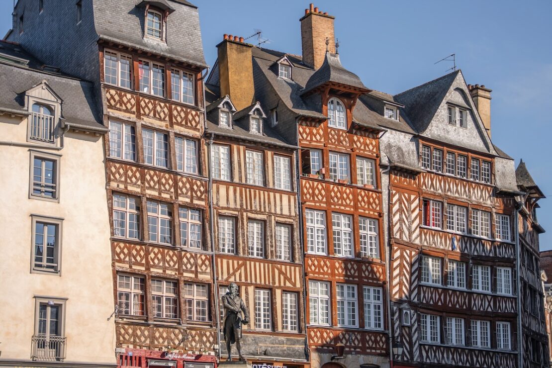 Rennes Sehenswürdigkeiten Fachwerkhäuser