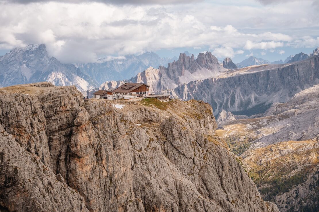Rifugio Lagazuoi in den Dolomiten