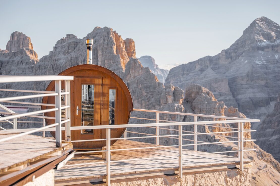 Sauna Rifugio Lagazuoi Dolomiten