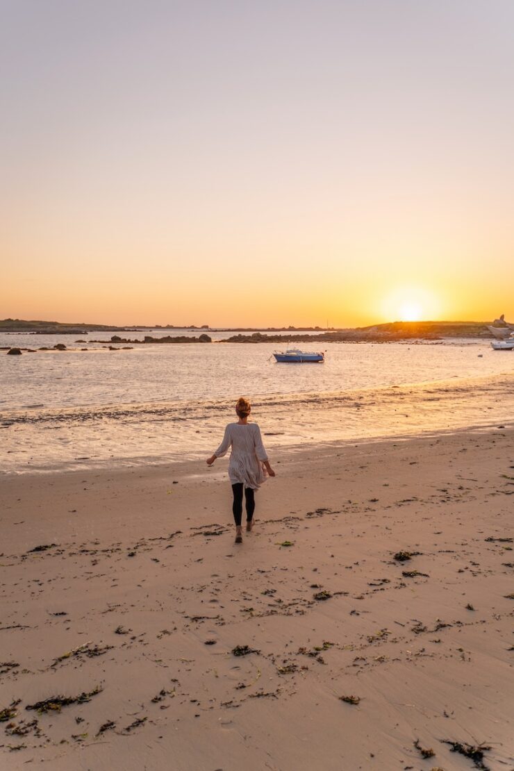 Strände Plouguerneau Bretagne