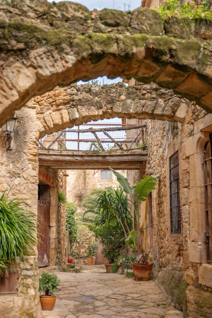 Torbogen in Pals Costa Brava Sehenswürdigkeiten