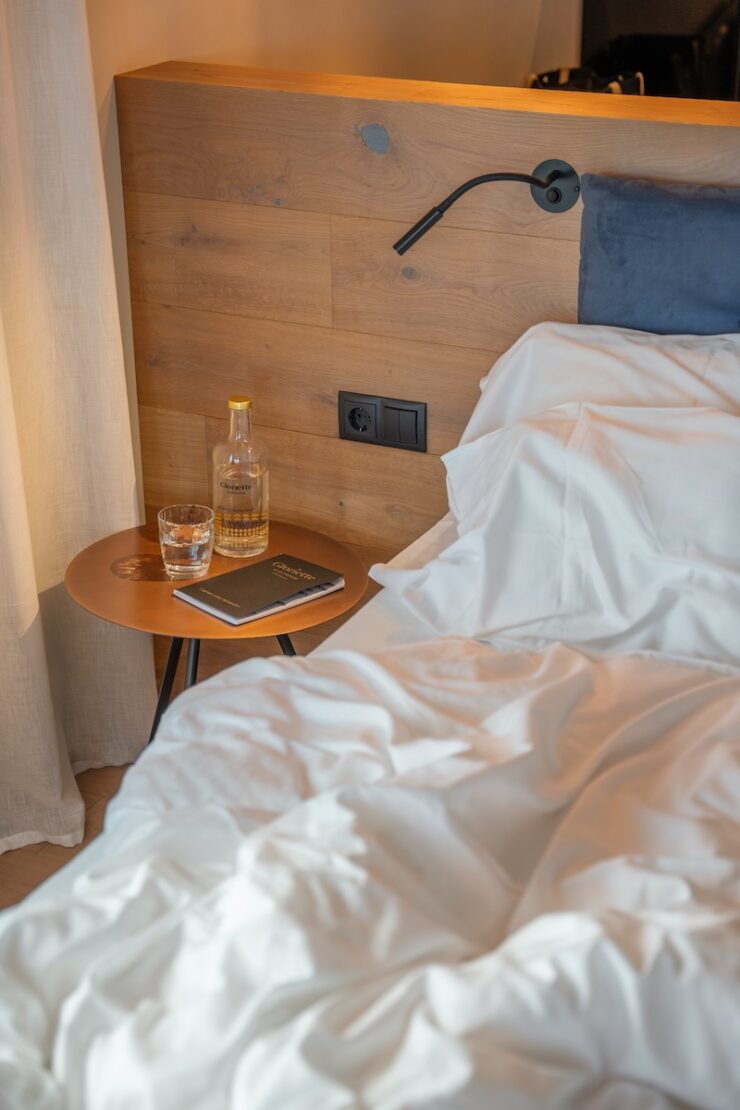 Bett im Gloriette Guesthouse in Oberbozen