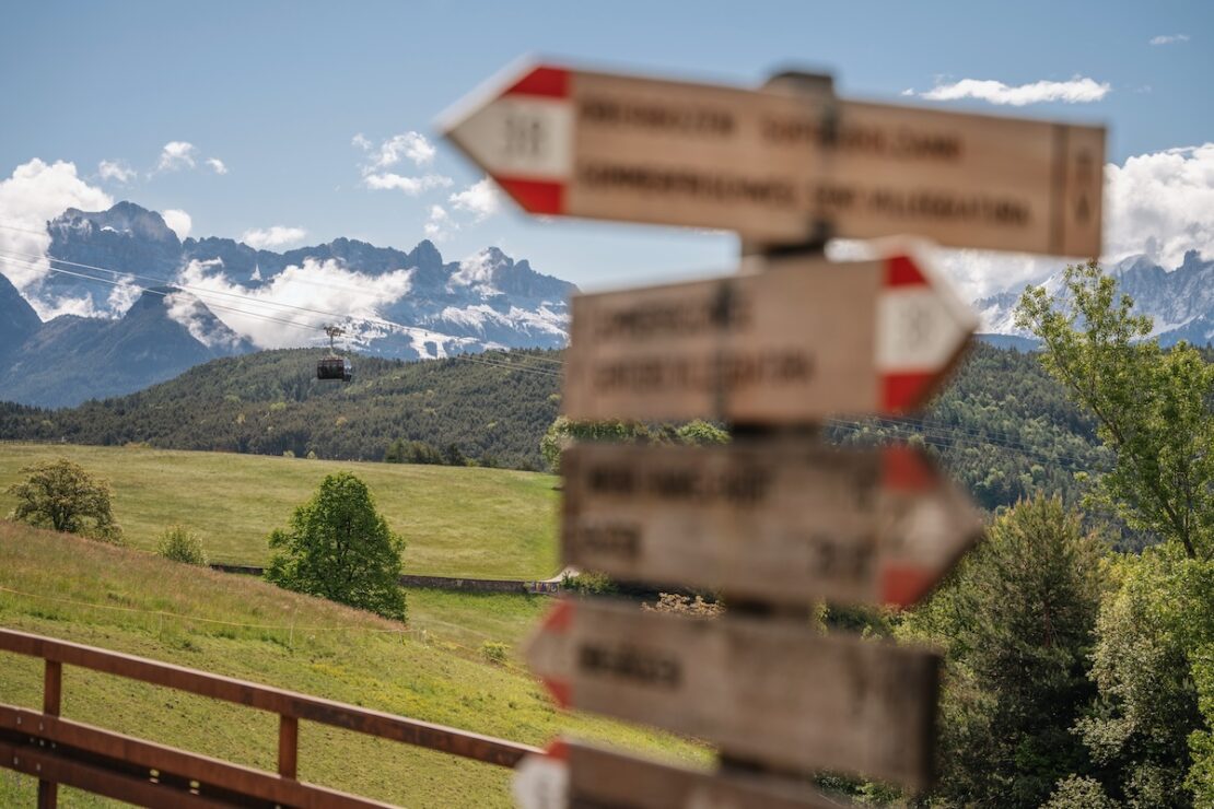 Der Ritten in Südtirol ist das Sonnenplateau über Bozen