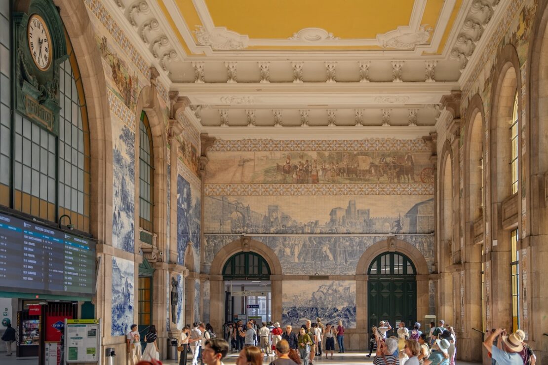 Porto Sehenswürdigkeiten Bahnhof Estação de São Bento