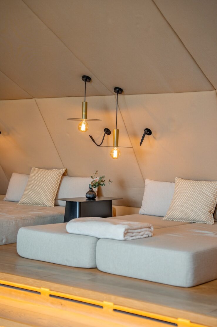 Ruheraum im Gloriette Guesthouse