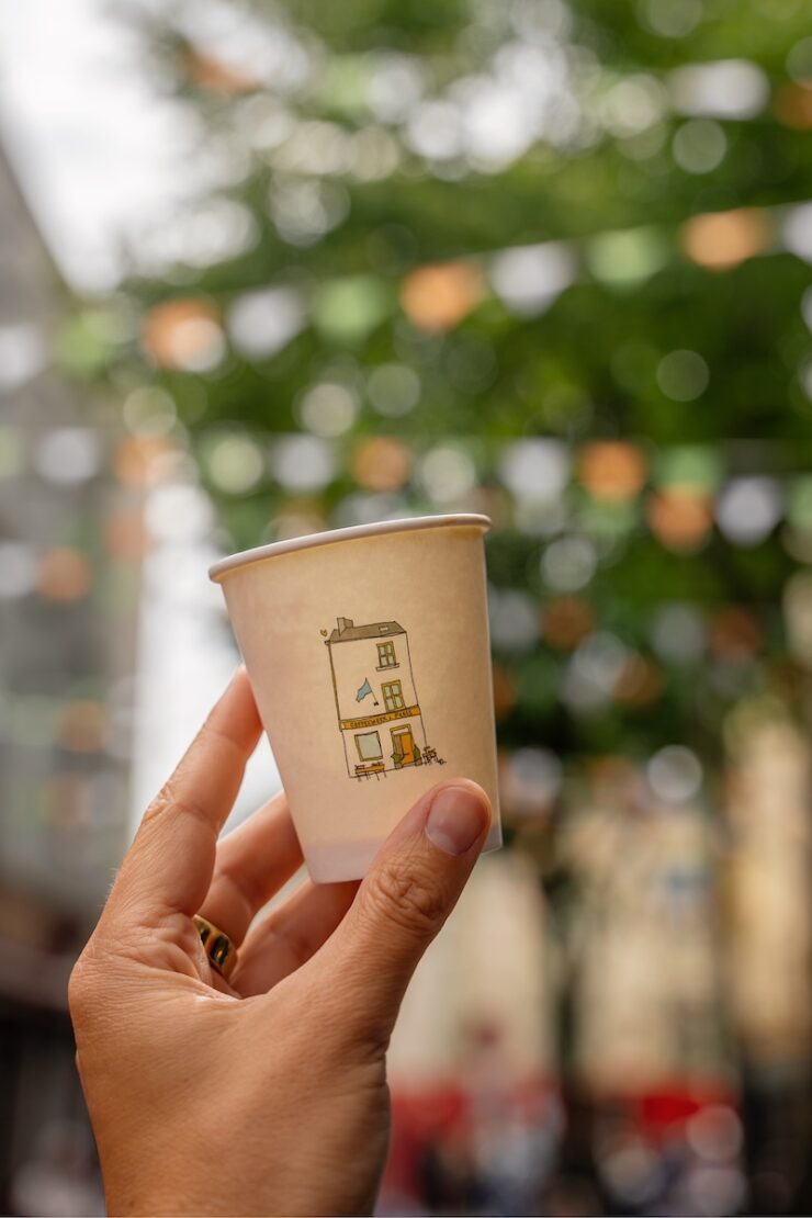 Flat White bei Coffeewerk & Press