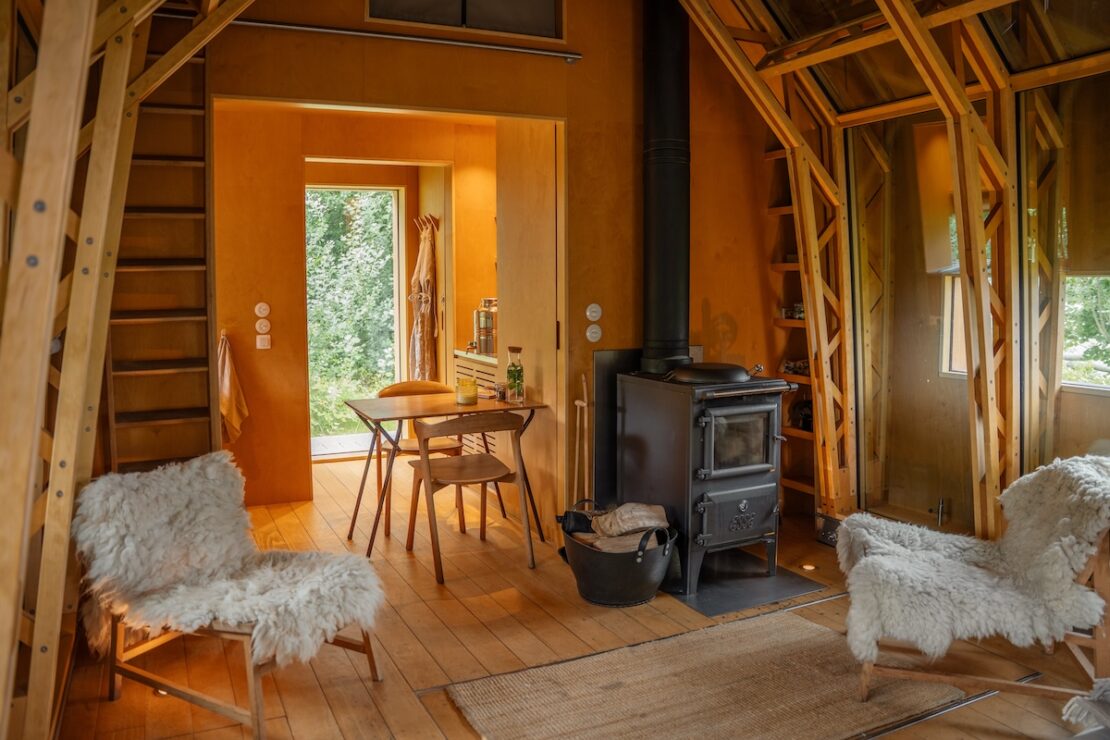 Cabin Anna im Nationalpark De Biesbosch in den Niederlanden