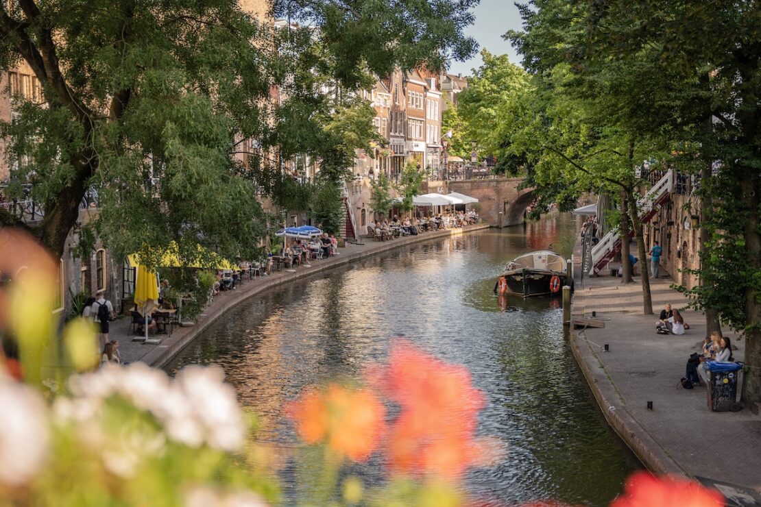Oudegracht Utrecht Sehenswuerdigkeiten Niederlande