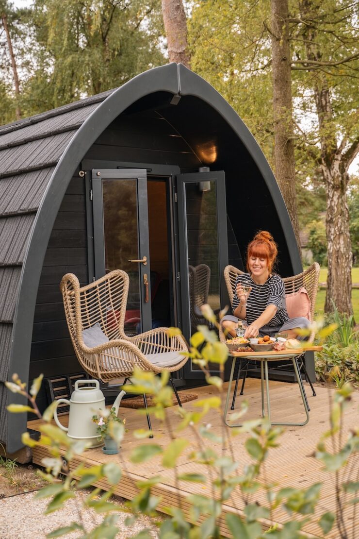 Außergewöhnlich übernachten im Tiny House in Oisterwijk in den Niederlanden
