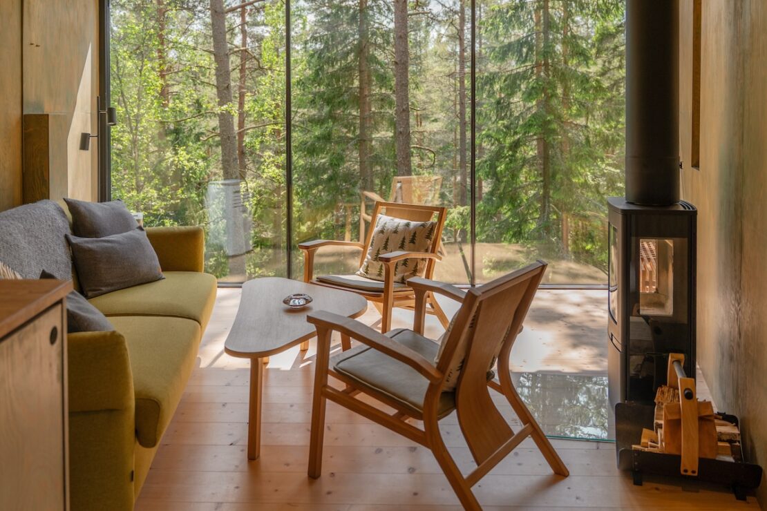 Panoramascheibe Waldsuite im Trakt Forest Hotel